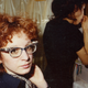 1970s: Nan Goldin in the bathroom with Bea Boston